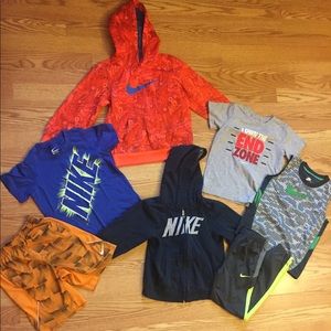 Nike bundle. Sweaters, pants, shirts and shorts